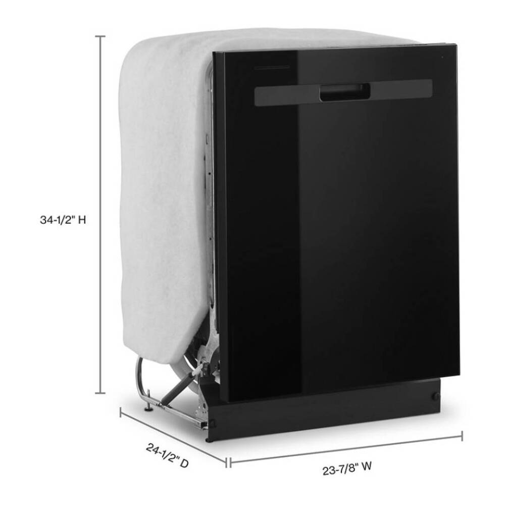 Whirlpool 24" Dishwasher with Boost Cycle and Triple Filtration Wash - 55dBA