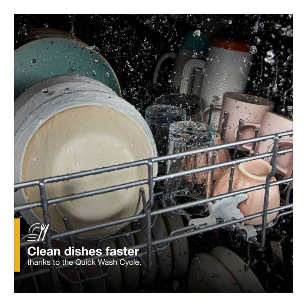 Whirlpool 24" Dishwasher with Boost Cycle and Triple Filtration Wash - 55dBA