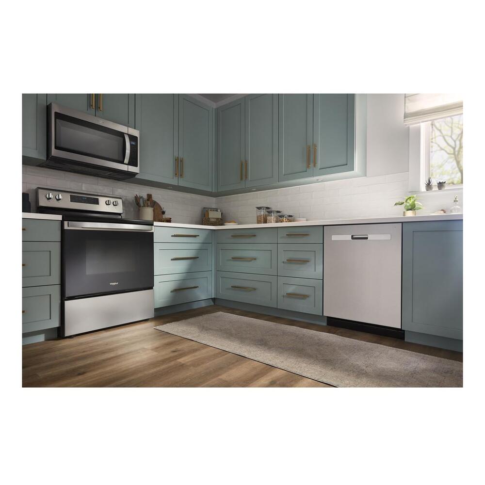 Whirlpool Quiet Dishwasher with 3rd Rack and Pocket Handle