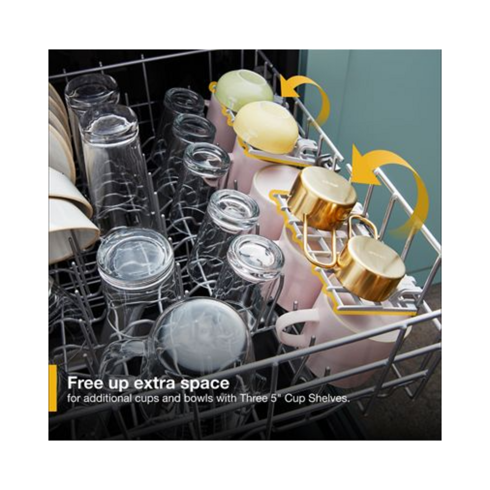 Whirlpool 24" Dishwasher with Boost Cycle and Triple Filtration Wash - 55dBA