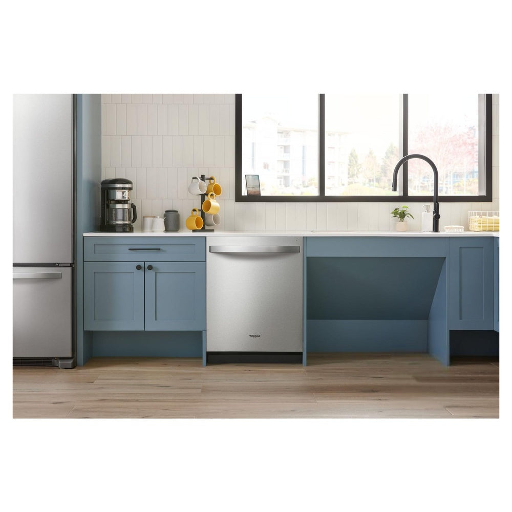 Whirlpool 44 dBA ADA Compliant Dishwasher Flush with Cabinets with 3rd Rack