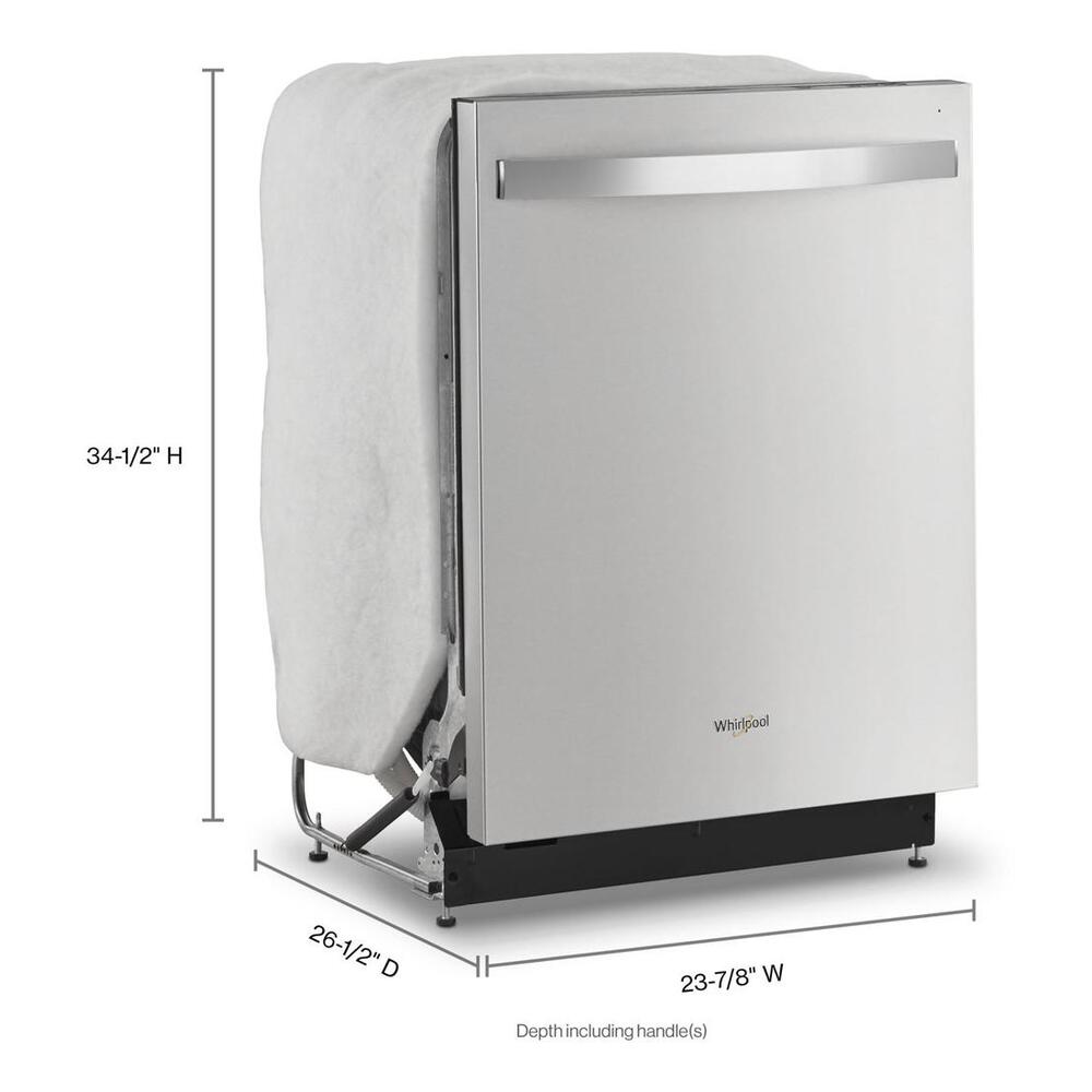 Whirlpool Quiet Dishwasher with 3rd Rack