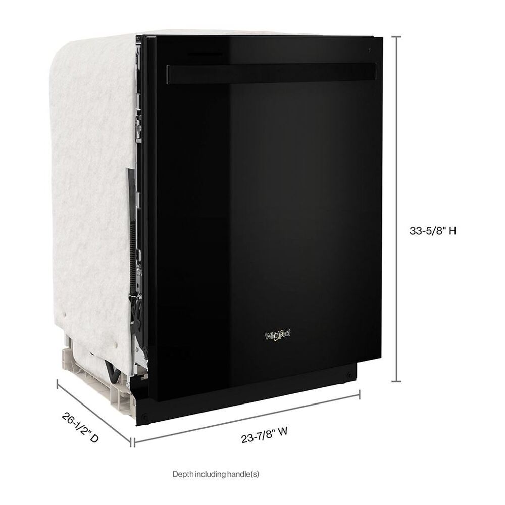 Whirlpool 24 Stainless Steel Dishwasher with AI Intelligent Wash - 47 dBA