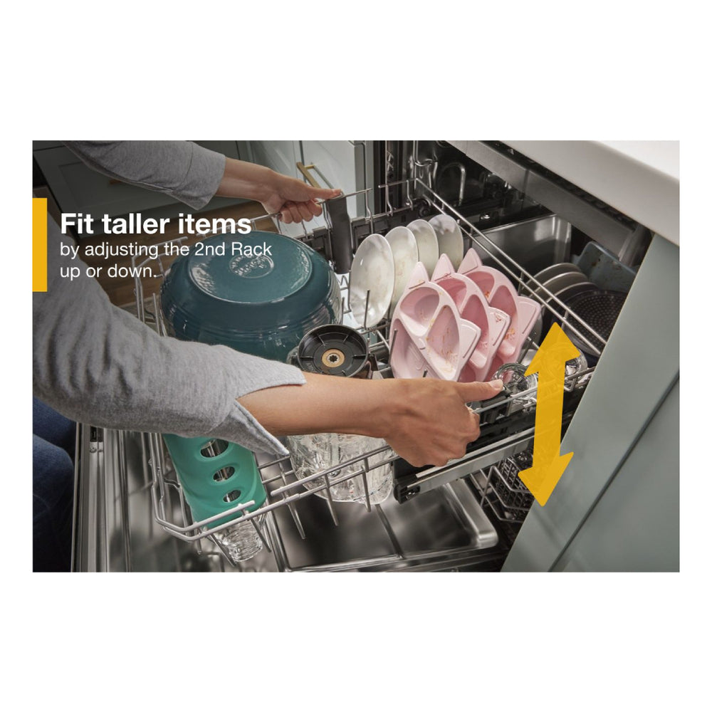 Whirlpool 24 Stainless Steel Dishwasher with AI Intelligent Wash - 47 dBA