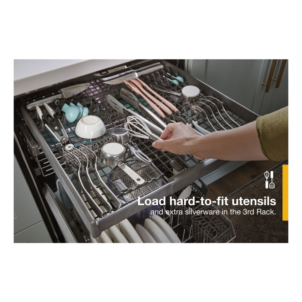 Whirlpool 24 Stainless Steel Dishwasher with AI Intelligent Wash - 47 dBA