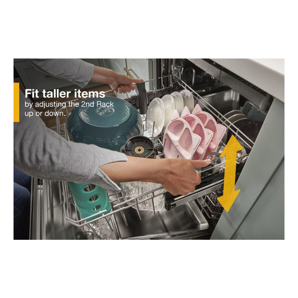 Whirlpool 24 Stainless Steel Dishwasher with AI Intelligent Wash - 47 dBA