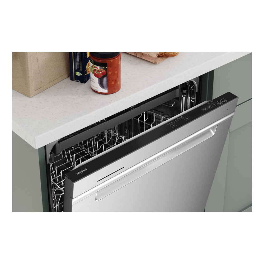 Whirlpool 24 Stainless Steel Dishwasher with AI Intelligent Wash - 47 dBA