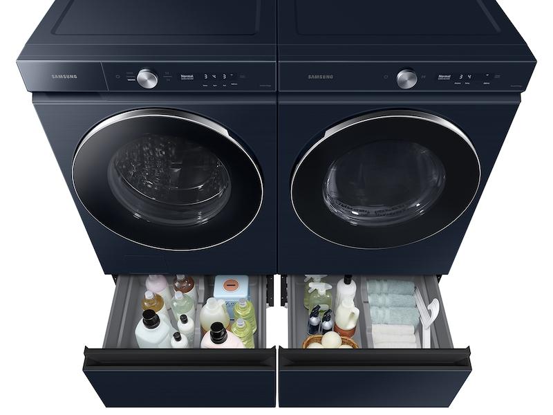 Samsung Pedestal for Washer And Dryer Pedestal for Front Load (8900 & 8700)  Brushed Nav