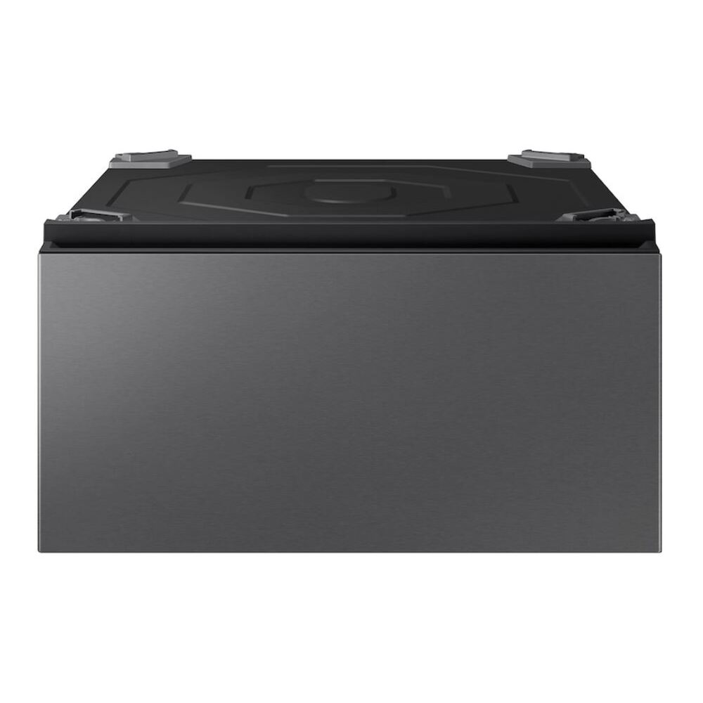 Samsung Bespoke AI Laundry Combo™ Pedestal with Storage Drawer in Dark Steel
