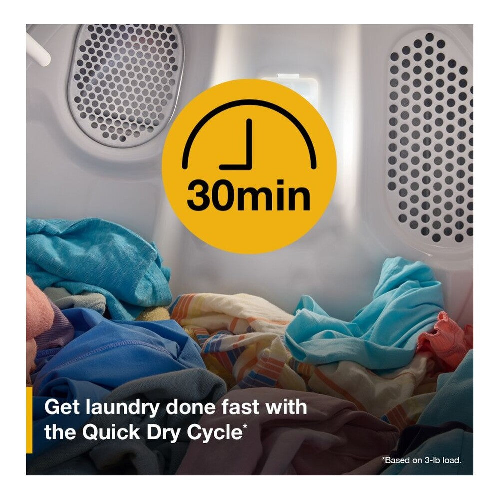 Whirlpool 7.0 cu. ft. Electric Dryer with Adaptive Dry - Vented Top Load Matching