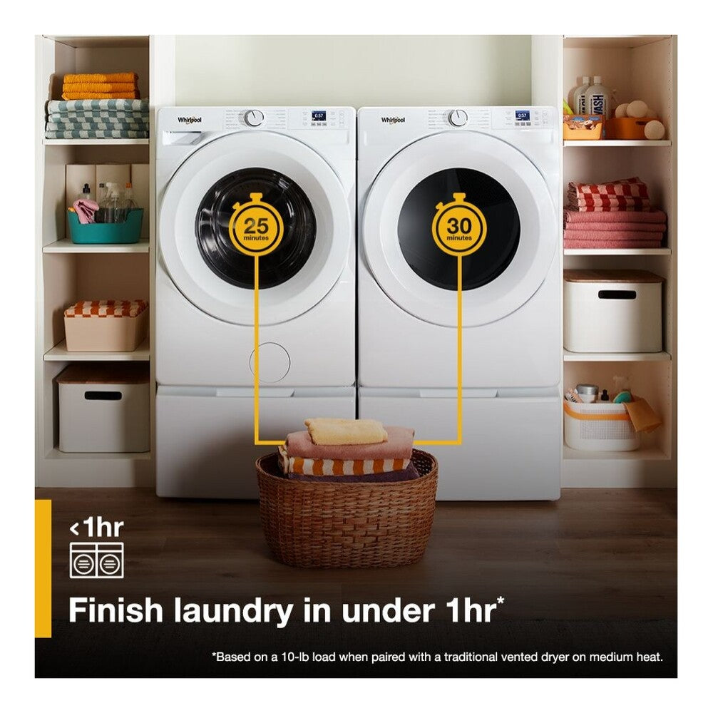 Whirlpool 7.4 cu. ft. ENERGY STAR® Front Load Electric Dryer with Wrinkle Shield™ Option