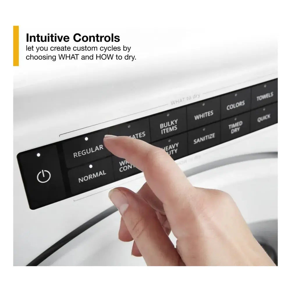 Whirlpool 7.4 cu. ft. Front Load Electric Dryer with Intuitive Touch Controls