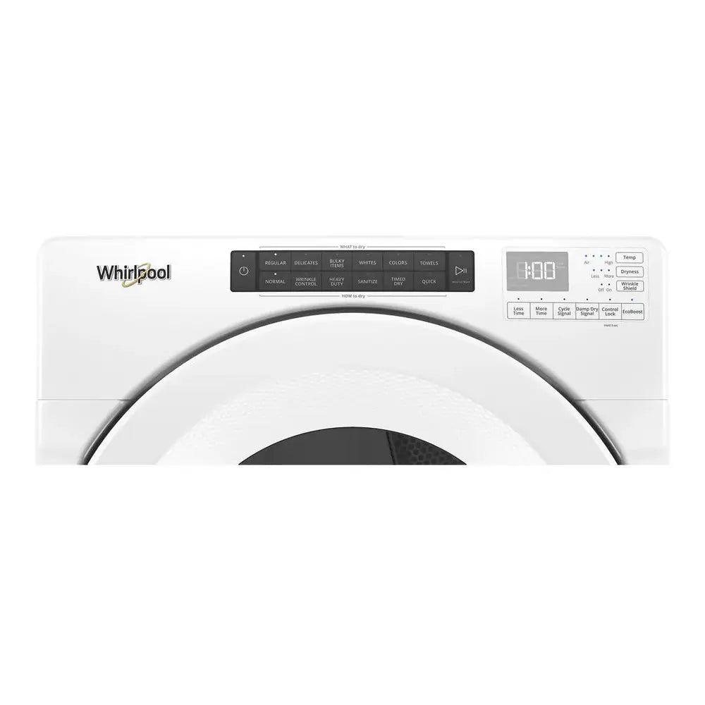 Whirlpool 7.4 cu. ft. Front Load Electric Dryer with Intuitive Touch Controls