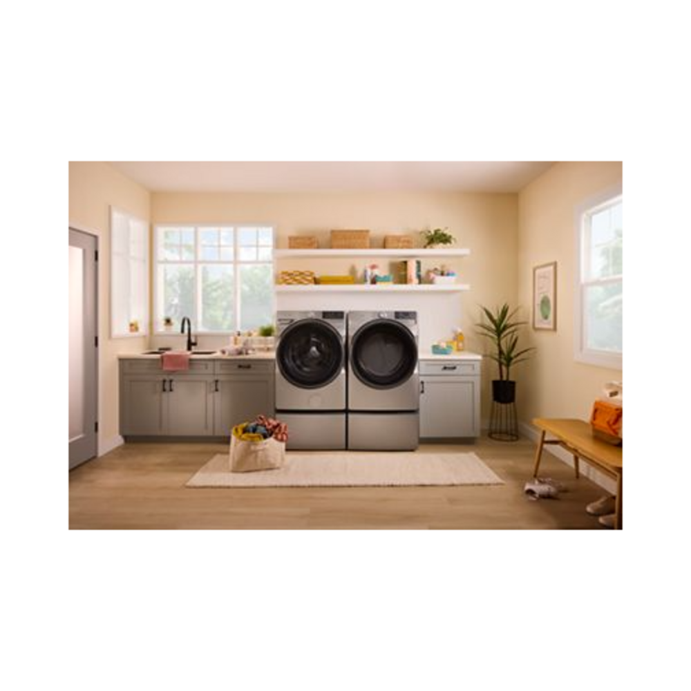 Whirlpool 7.4 cu. ft. Smart Front Load ENERGY STAR® Electric Dryer with Wrinkle Shield™ Op