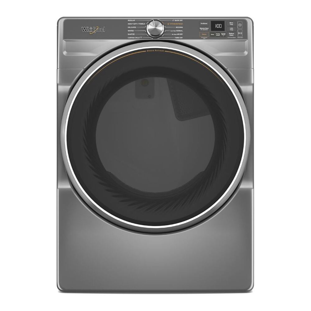 Whirlpool 7.4 cu. ft. Smart Front Load ENERGY STAR® Electric Dryer with Steam Capabilities