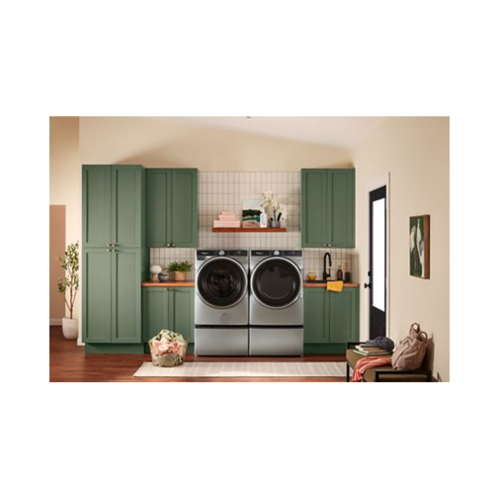 Whirlpool 7.4 cu. ft. Smart Front Load ENERGY STAR® Electric Dryer with Steam Capabilities