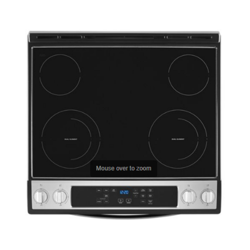 Whirlpool 4.8 Cu. Ft. Whirlpool® Electric Range with Frozen Bake™ Technology