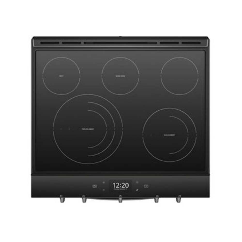 Whirlpool 6.4 cu. ft. Smart Slide-in Electric Range with Air Fry, when Connected