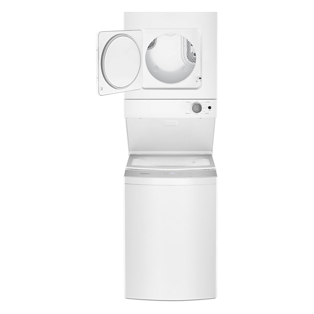 Whirlpool 1.6 cu.ft Electric Stacked Laundry Center 6 Wash cycles and AutoDry™