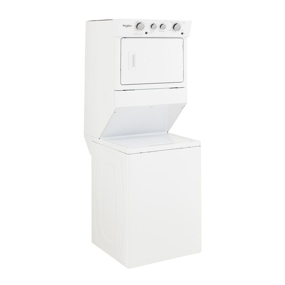 Whirlpool 3.5 cu.ft Electric Stacked Laundry Center 9 Wash cycles and AutoDry™