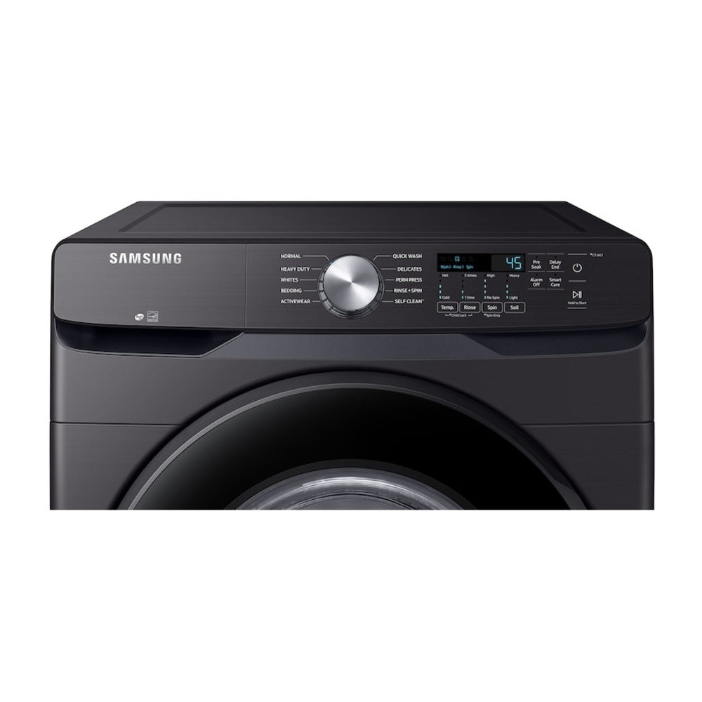 Samsung 4.5 cu. ft. Front Load Washer with Vibration Reduction Technology+ in Brushed Bl