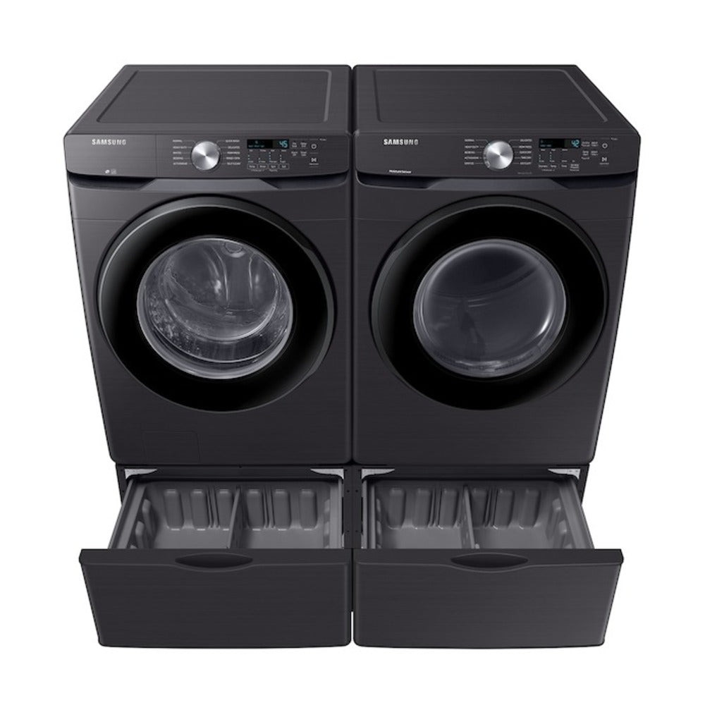 Samsung 4.5 cu. ft. Front Load Washer with Vibration Reduction Technology+ in Brushed Bl