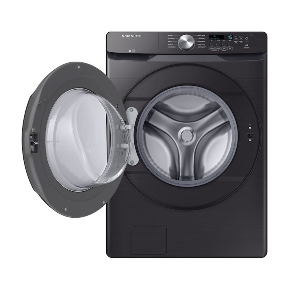 Samsung 4.5 cu. ft. Front Load Washer with Vibration Reduction Technology+ in Brushed Bl