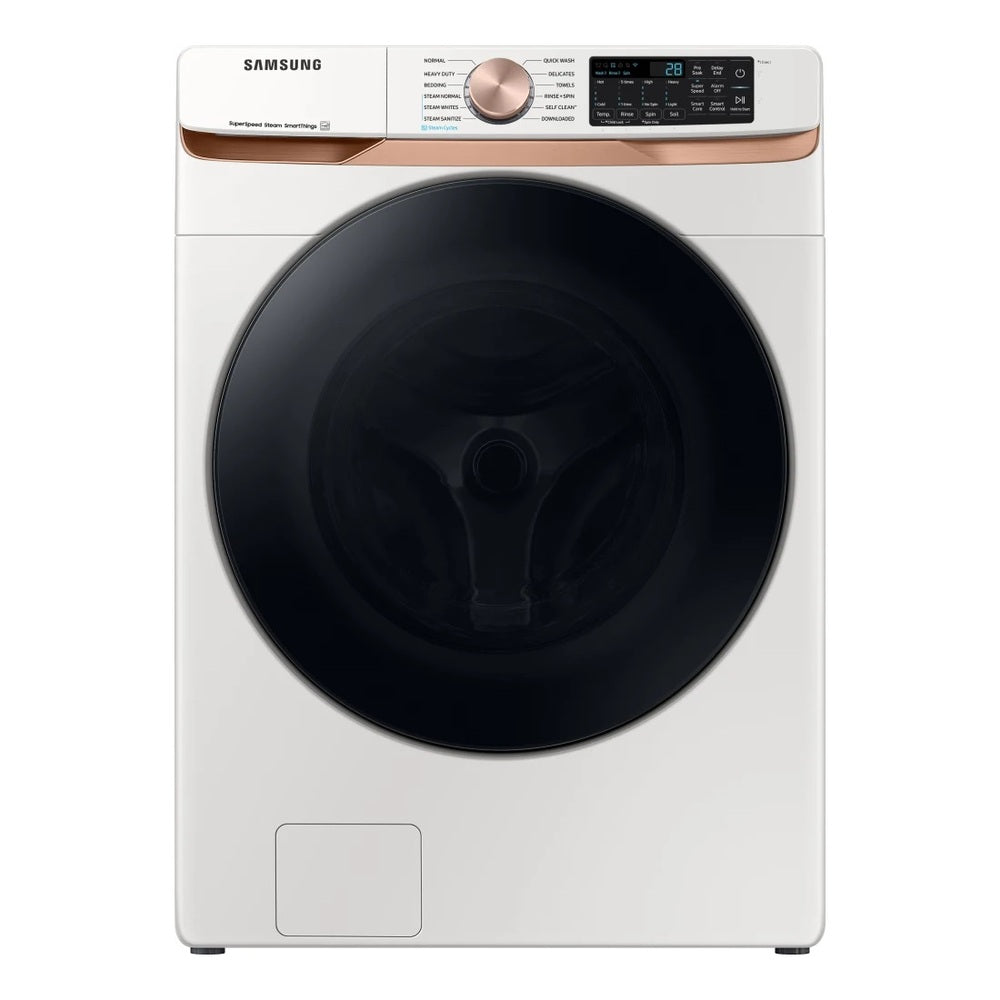 Samsung 5.0 cu. ft. Extra Large Capacity Smart Front Load Washer with Super Speed Wash a