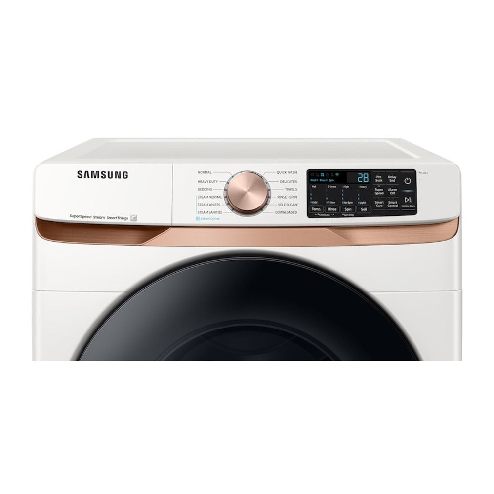 Samsung 5.0 cu. ft. Extra Large Capacity Smart Front Load Washer with Super Speed Wash a