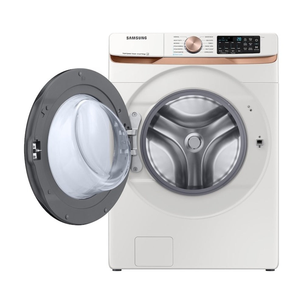 Samsung 5.0 cu. ft. Extra Large Capacity Smart Front Load Washer with Super Speed Wash a