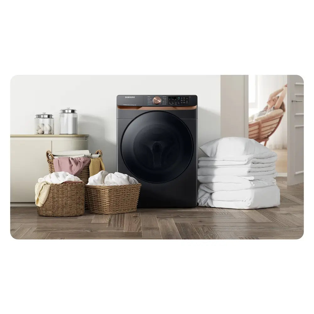 Samsung 5.0 cu. ft. Extra Large Capacity Smart Front Load Washer with Super Speed Wash a