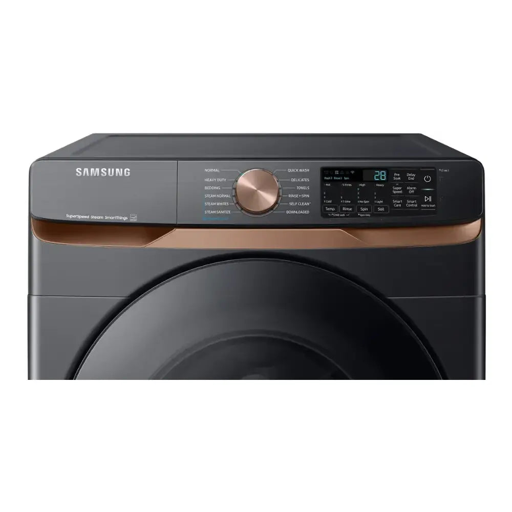 Samsung 5.0 cu. ft. Extra Large Capacity Smart Front Load Washer with Super Speed Wash a
