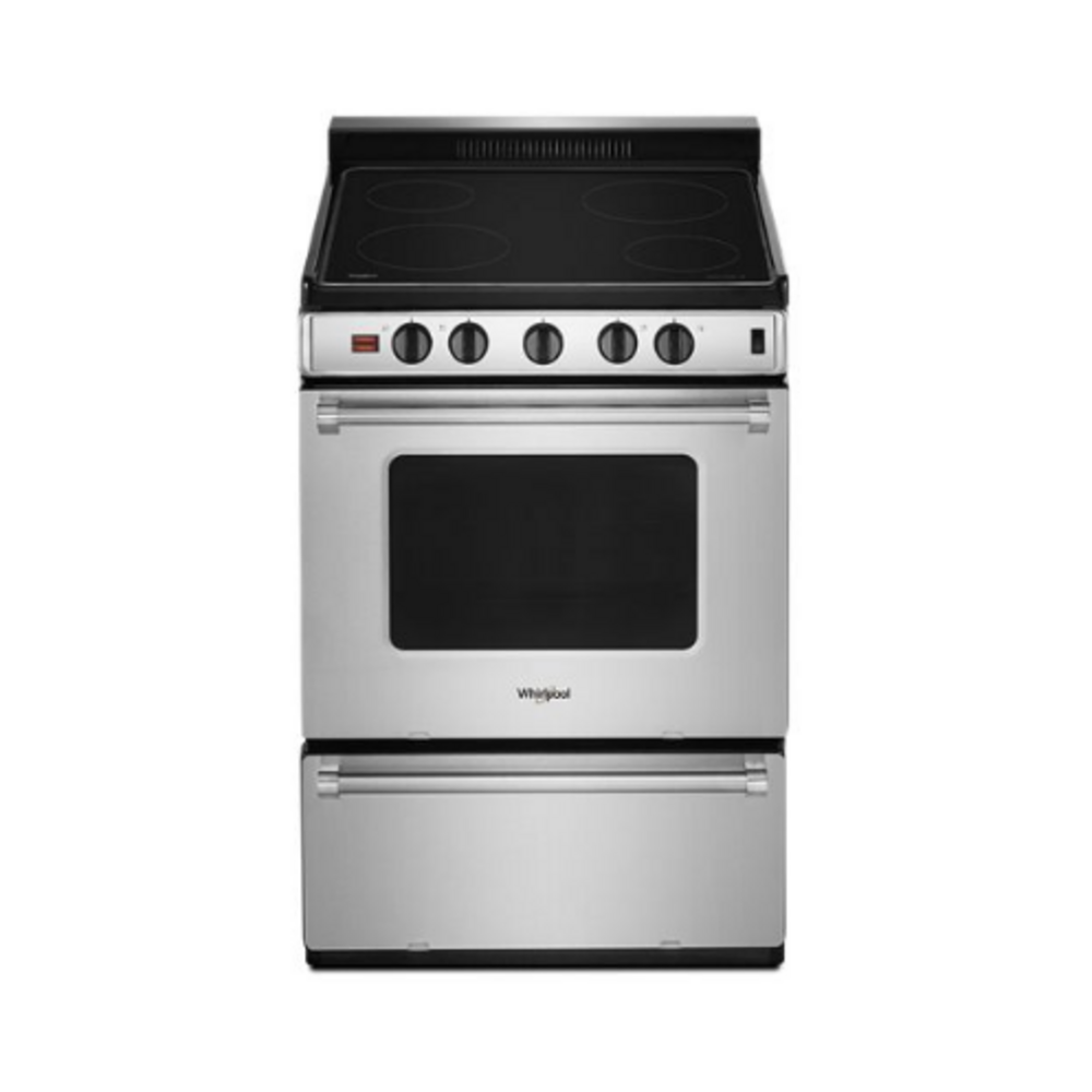 Whirlpool 24-inch Freestanding Electric Range with Upswept SpillGuard™ Cooktop