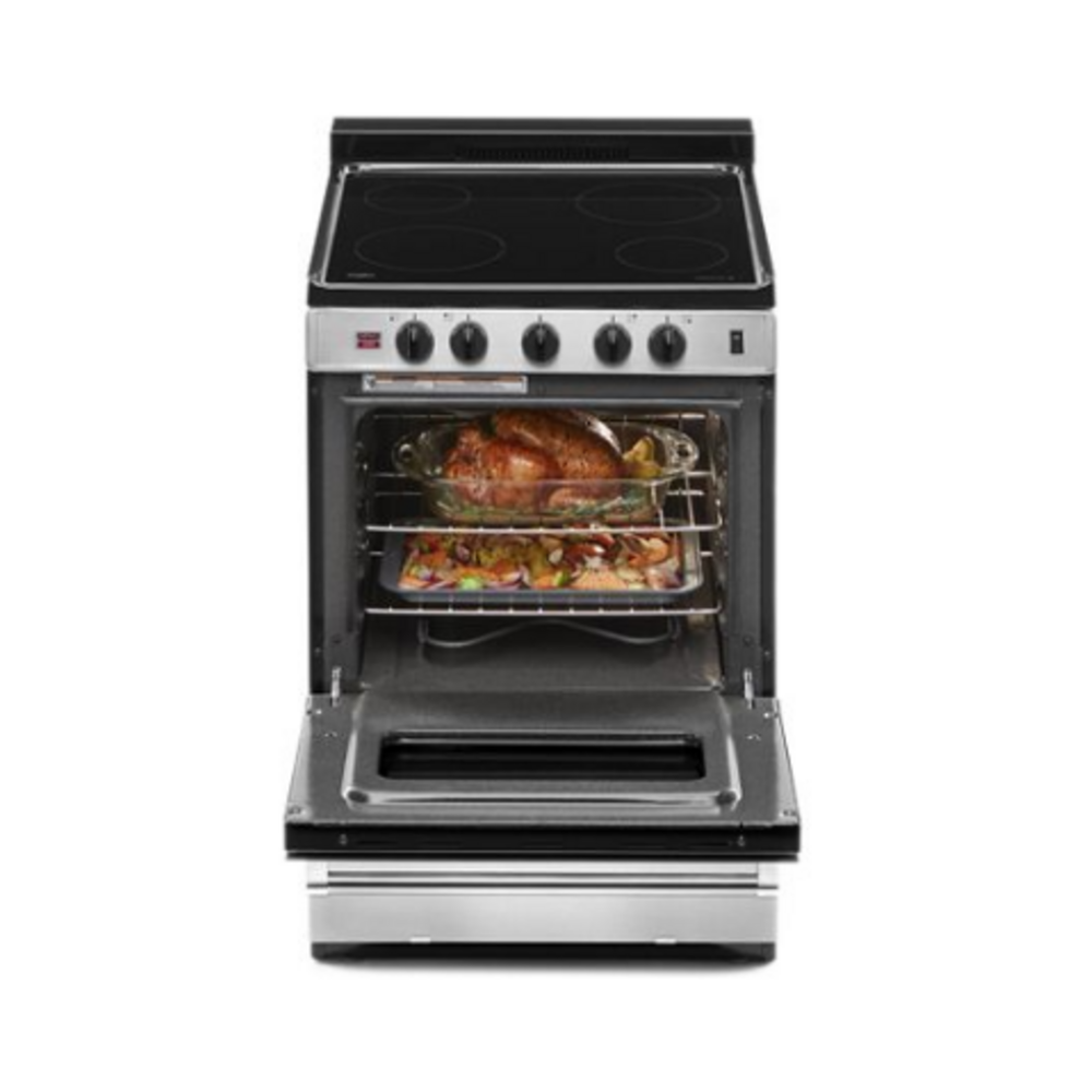 Whirlpool 24-inch Freestanding Electric Range with Upswept SpillGuard™ Cooktop