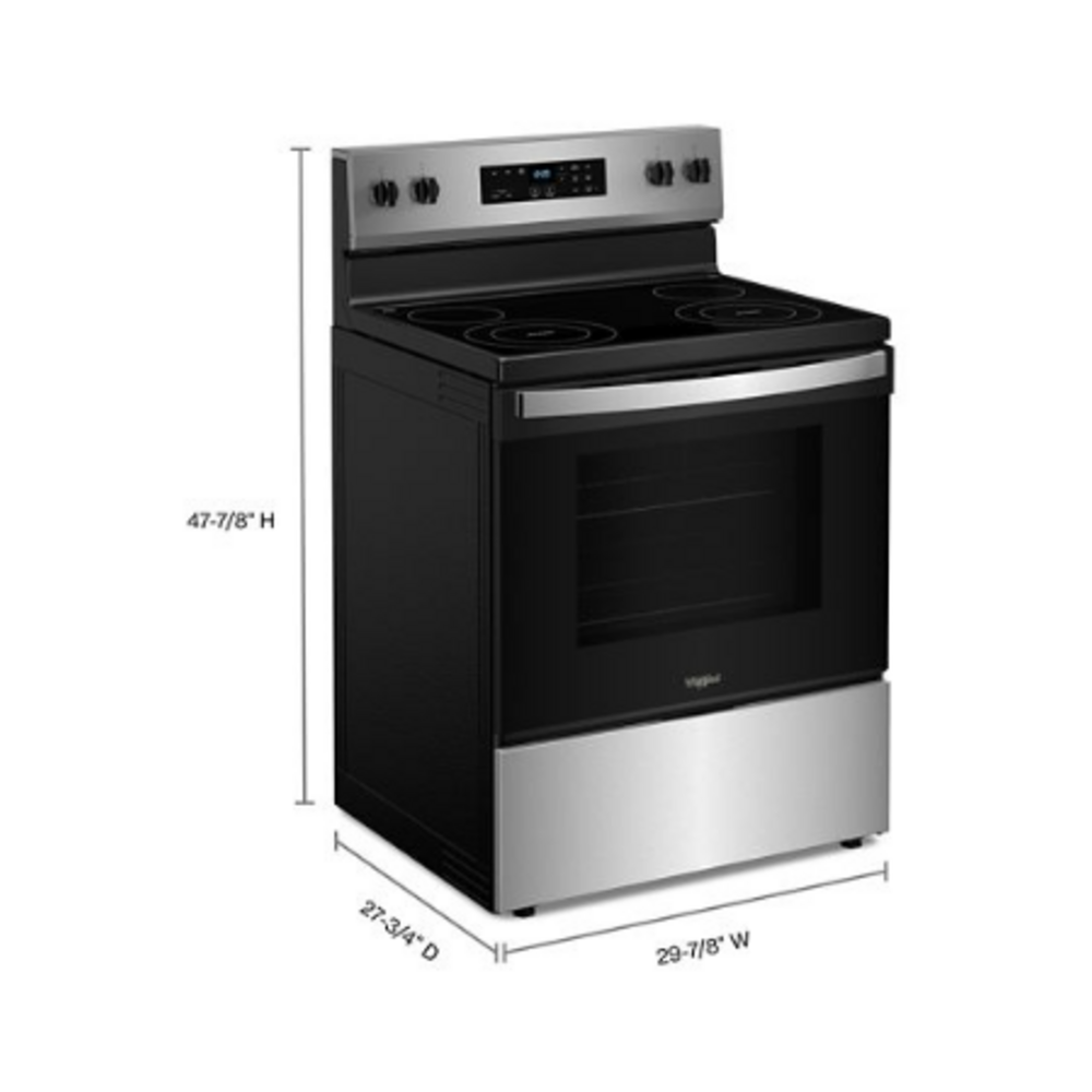 Whirlpool 30-inch Electric Range with No Preheat Mode