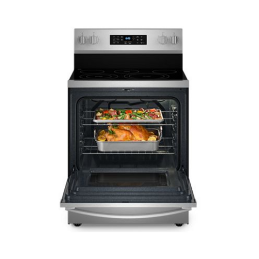 Whirlpool 30-inch Energy Star Electric Range with Air Cooking Technology, No Preheat Air F