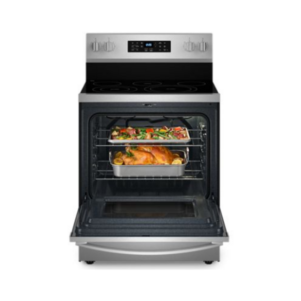 Whirlpool 30-inch Energy Star Electric Range with Air Cooking Technology, No Preheat Air F