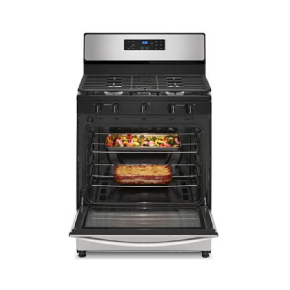 Whirlpool 5.1 Cu. Ft. Freestanding Gas Range with Edge to Edge Cooktop