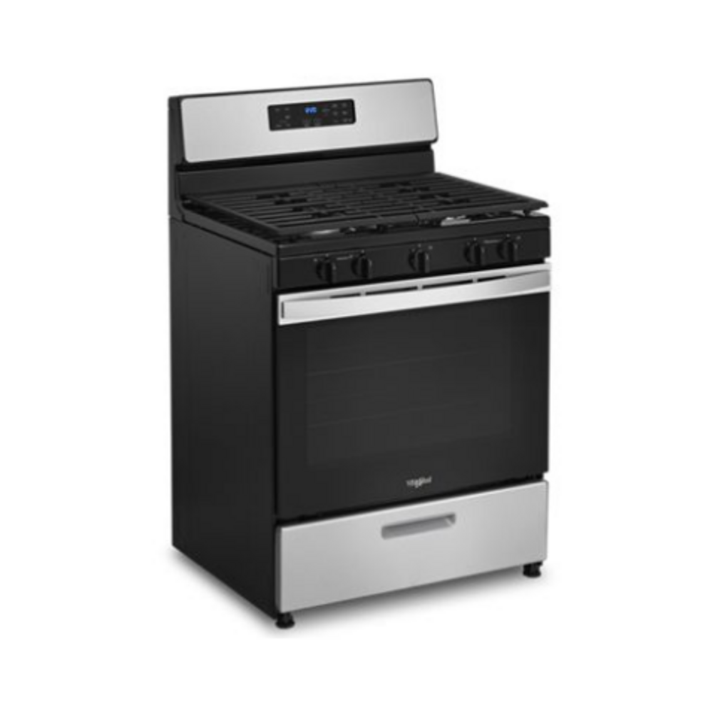 Whirlpool 5.1 Cu. Ft. Freestanding Gas Range with Edge to Edge Cooktop