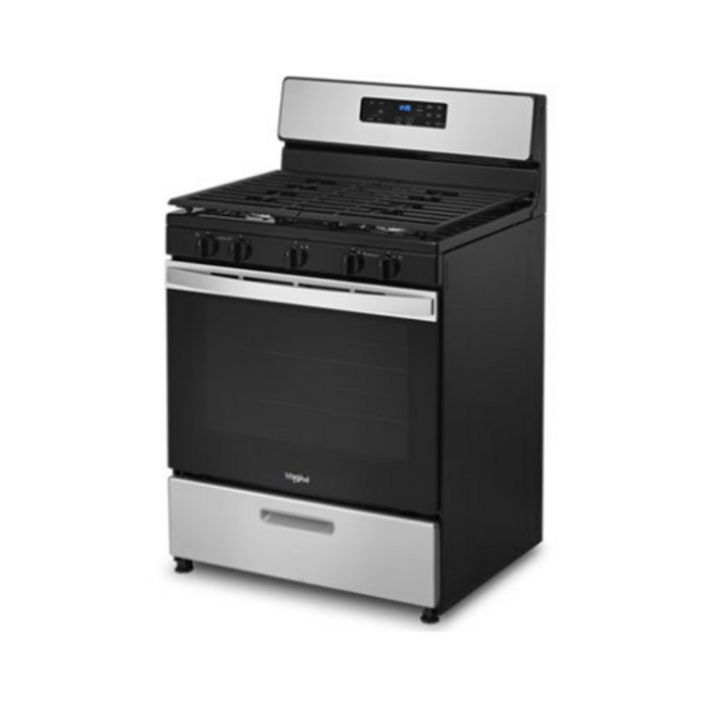 Whirlpool 5.1 Cu. Ft. Freestanding Gas Range with Edge to Edge Cooktop
