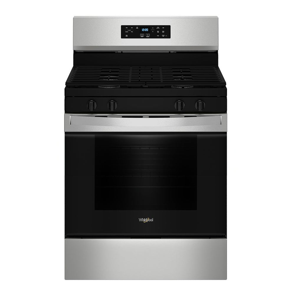 Whirlpool 30-inch Self Clean Gas Range with No Preheat Mode
