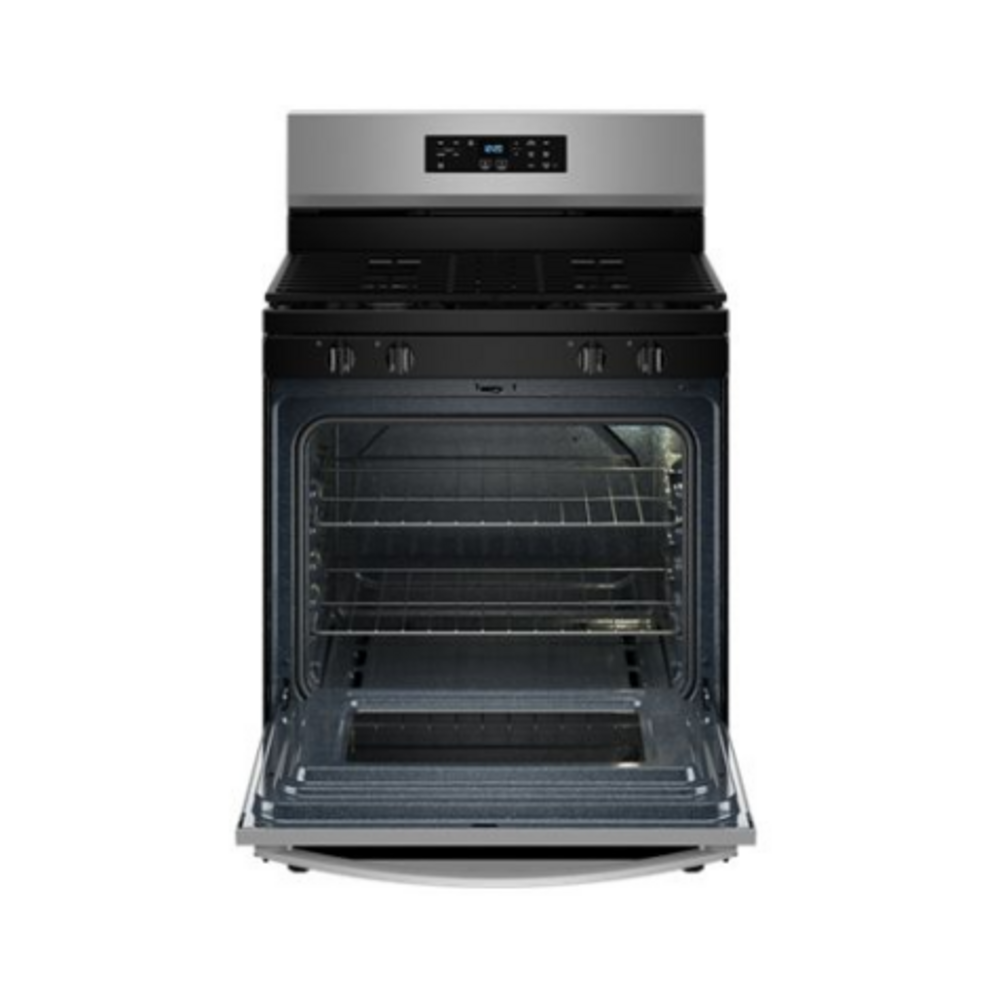 Whirlpool 30-inch Self Clean Gas Range with No Preheat Mode