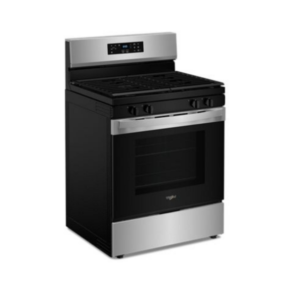 Whirlpool 30-inch Self Clean Gas Range with No Preheat Mode