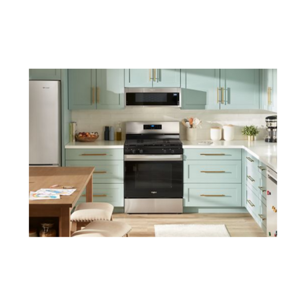 Whirlpool 30-inch Self Clean Gas Range with No Preheat Mode