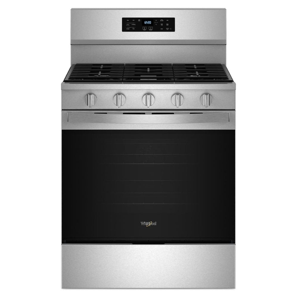 Whirlpool 30-inch Gas Range with Air Cooking Technology, No Preheat Air Fry and Air Baking