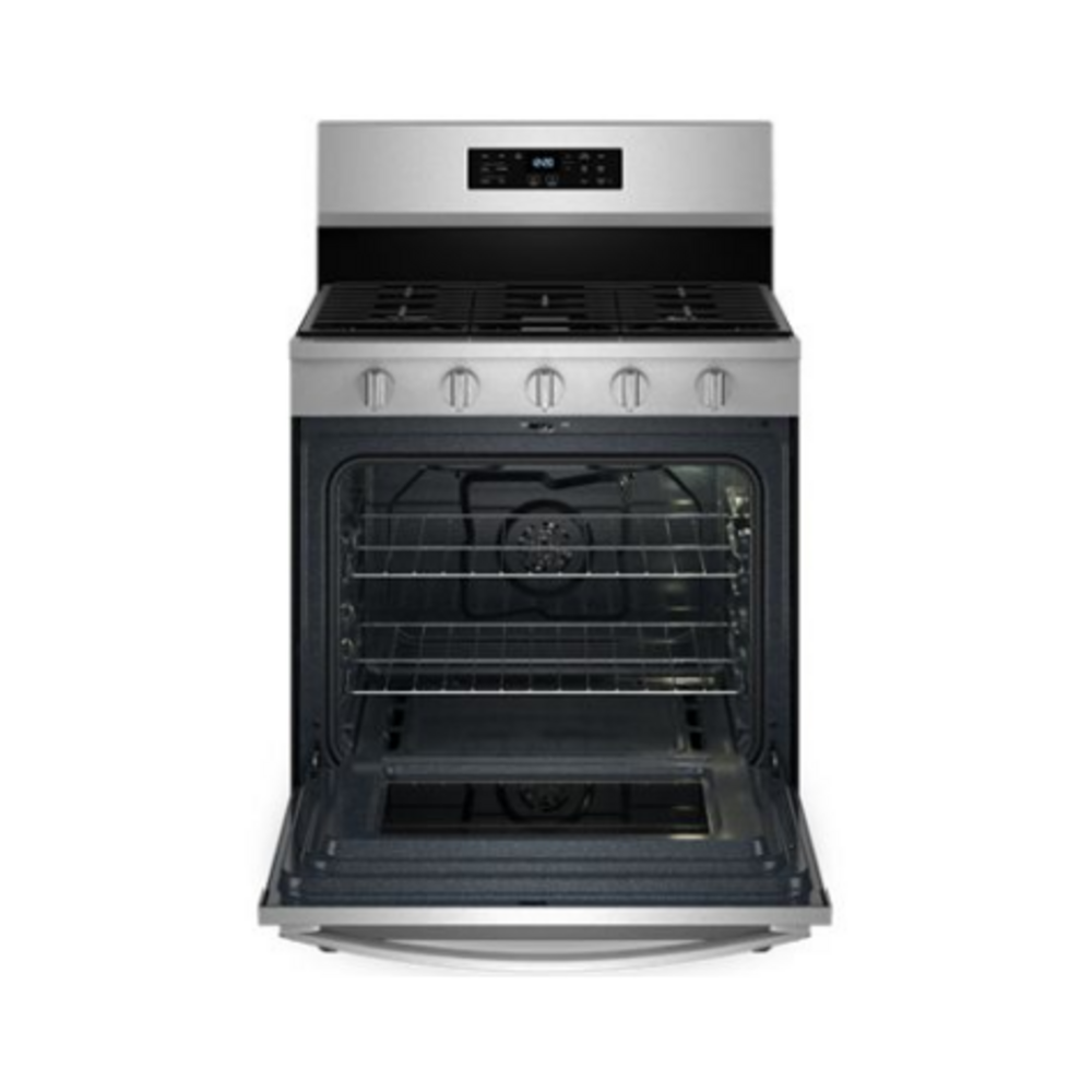 Whirlpool 30-inch Gas Range with Air Cooking Technology, No Preheat Air Fry and Air Baking