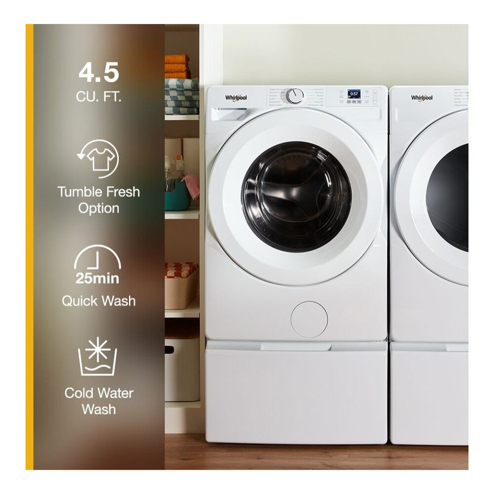 Whirlpool 4.5 cu. ft. Front Load ENERGY STAR® Washer with Tumble Fresh Option