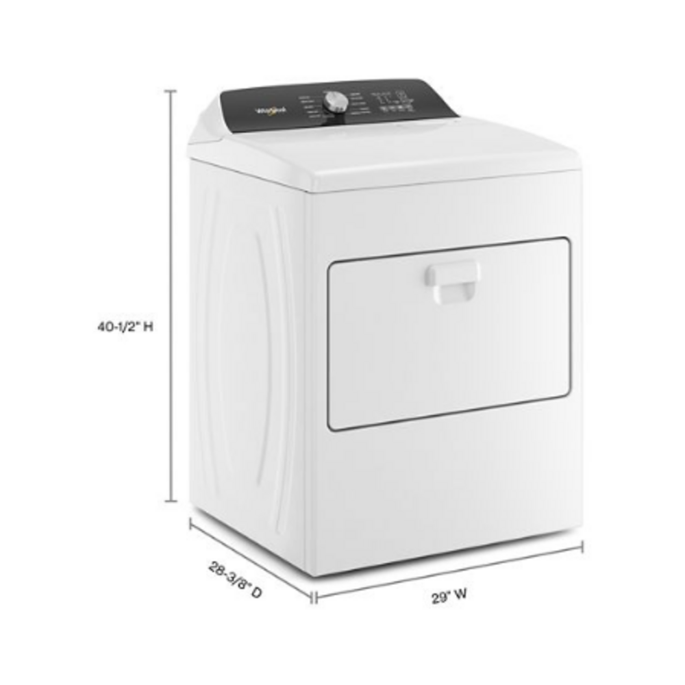 Whirlpool 7.0 Cu. Ft. Long Vent Gas Moisture Sensing Dryer