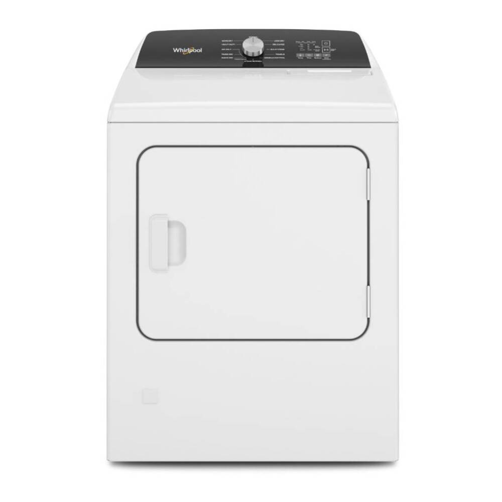 Whirlpool 7.0 Cu. Ft. Top Load Gas Moisture Sensing Dryer with Steam