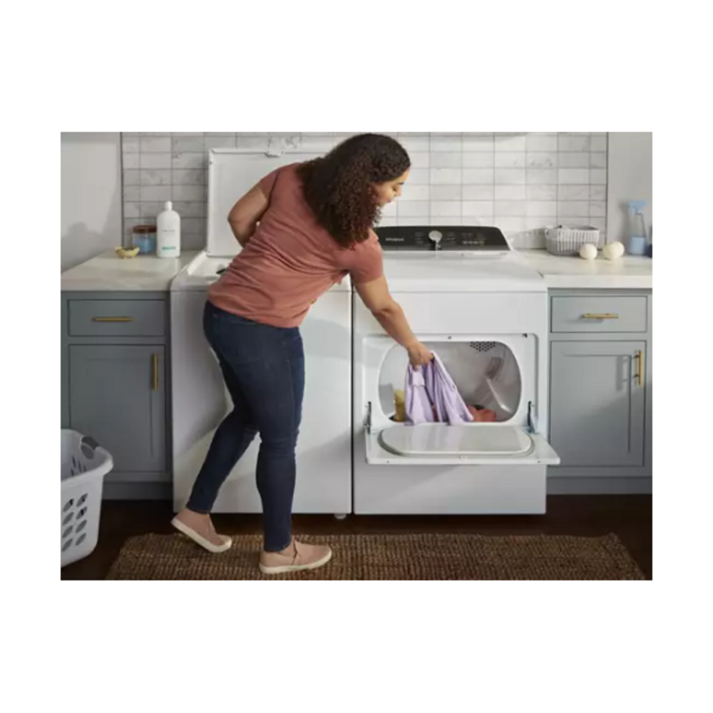 Whirlpool 7.0 Cu. Ft. Top Load Gas Moisture Sensing Dryer with Steam